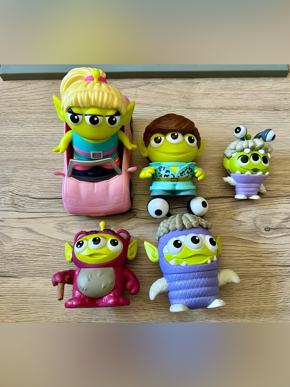 Disney Pixar Alien Remix Toy Story lot 5 figures